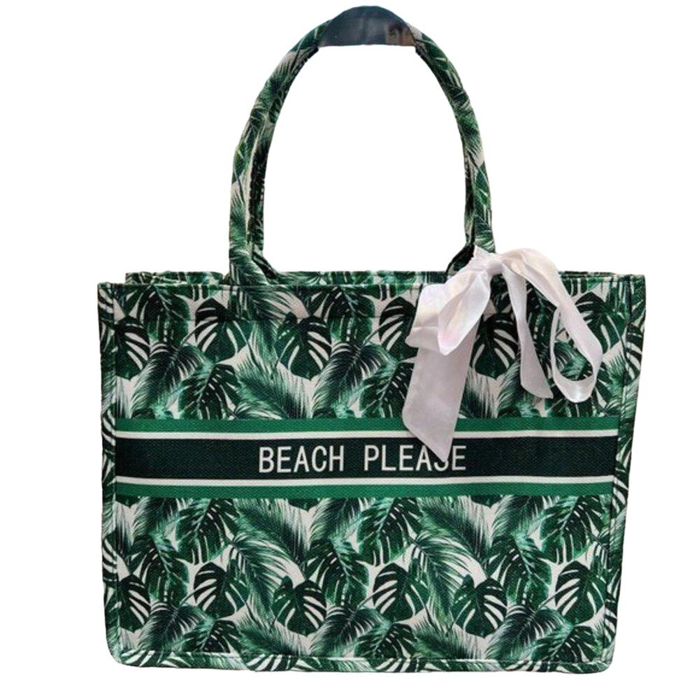 NEW Luxe Boutique Designer Style Palm Beach Tote (BPXX020)